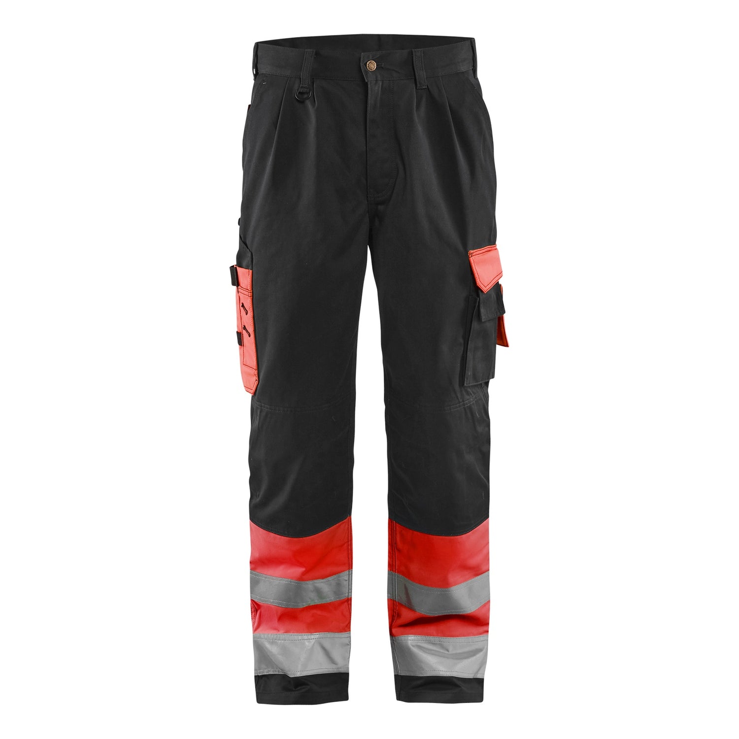 Blaklader BLAKLADER 15841860 | Hi Vis Trousers Hi Vis Reflective Work Trousers Men - Twill Fabric - 158418605599
