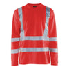 Blaklader BLAKLADER 33811070 Hi Vis UV Long Sleeved T shirt Hi Vis Reflective Long Sleeve Work T-Shirt MEN - UV Protection - 338110705500