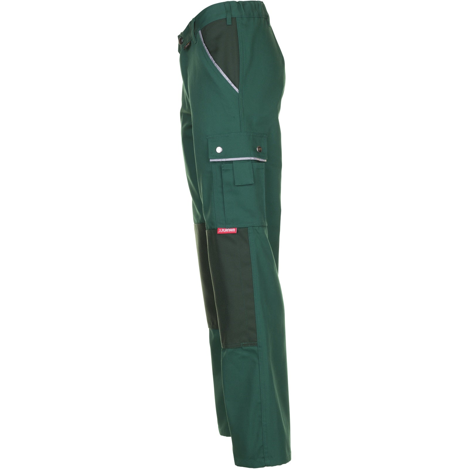 Planam Canvas 320 Trousers green/green - Model view 4