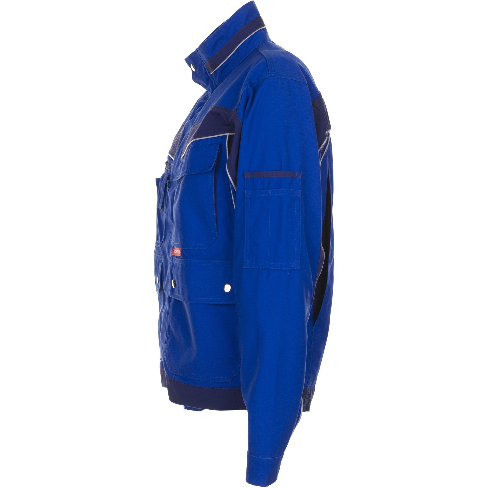 Planam Plaline Waisted Jacket royal blue/navy - Model view 4