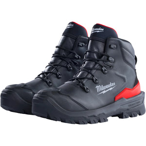 Milwaukee ARMOURTRED™ S3S HRO SC FO LG SR Mid-Cut Safety Shoes ESD 1M110111W - Black