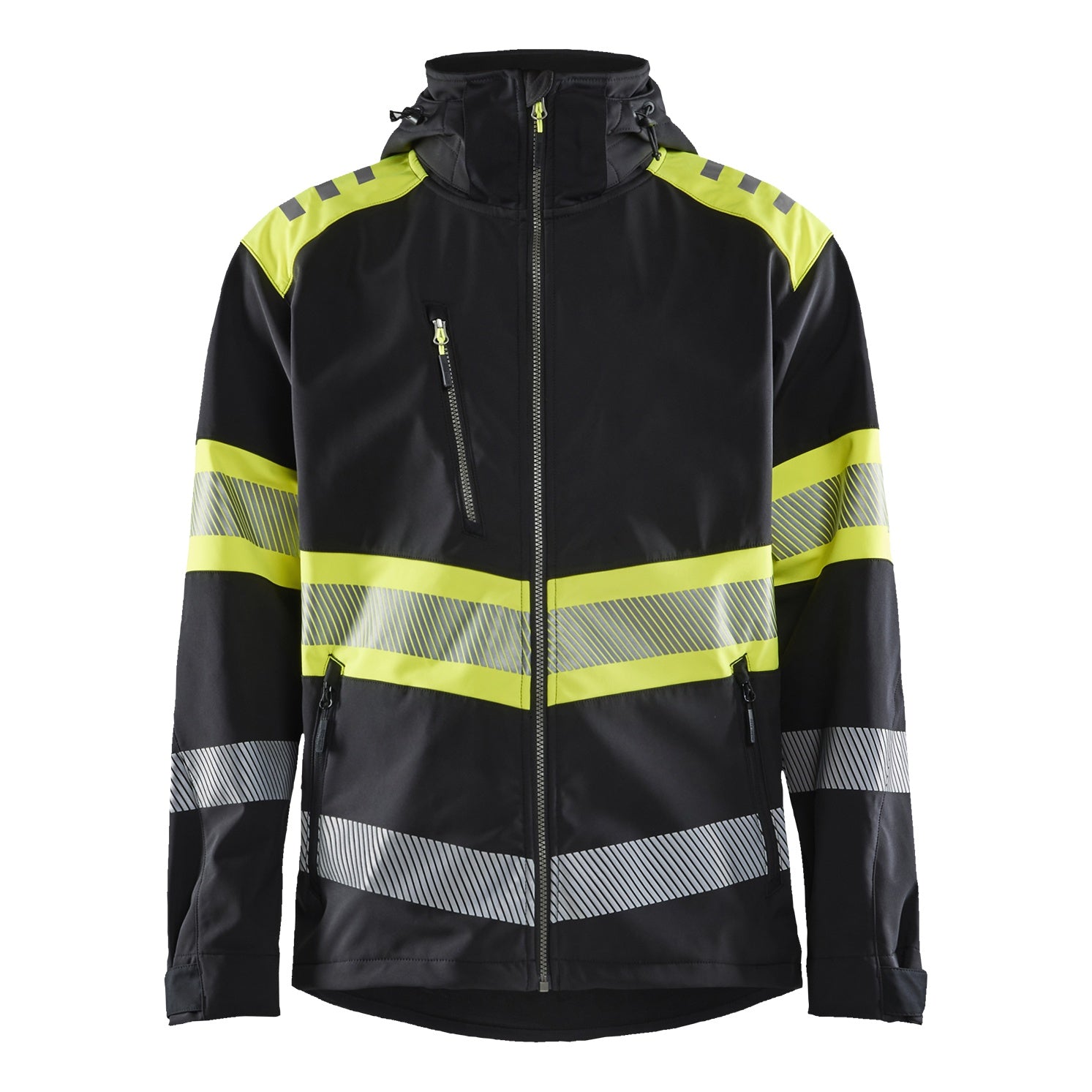 Blaklader BLAKLADER 44942513 Hi Vis Softshell Jacket Softshell Work Jacket MEN - Waterproof - 449425139933