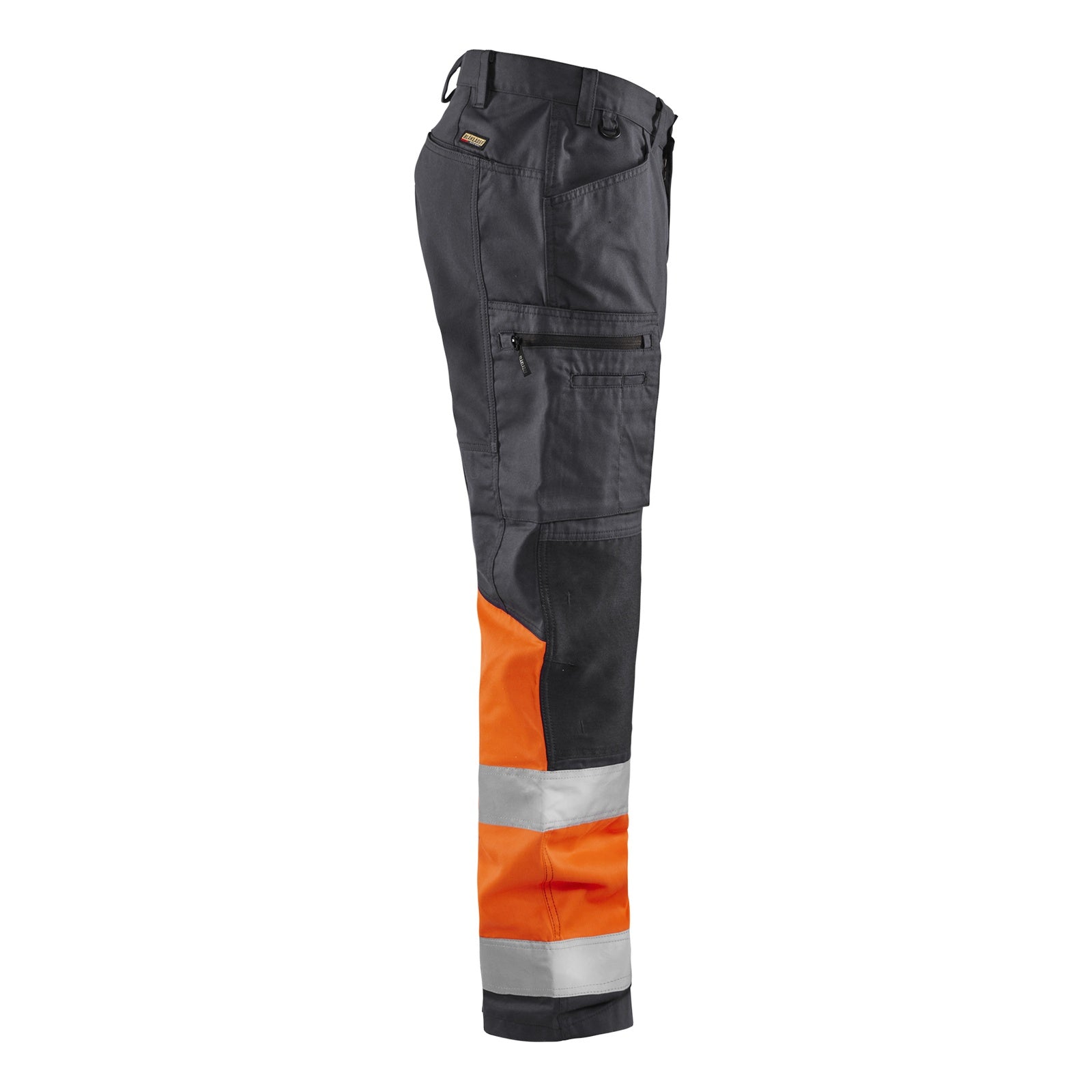 Blaklader BLAKLADER 15511811 | Hi Vis Trousers with Stretch Hi Vis Reflective Work Trousers Men - 65% Polyester - 155118119653_CR