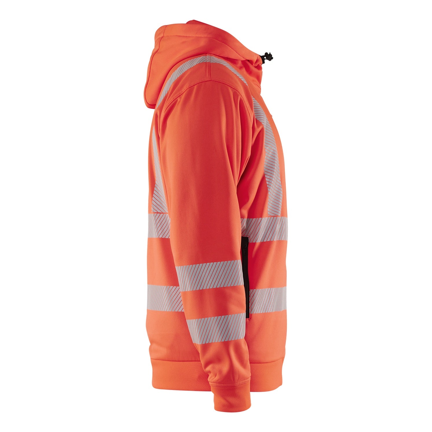 Blaklader BLAKLADER 35652538 Hi Vis Hoodie Full Zip Hi Vis Reflective Hoodie Work Sweatshirt MEN - Breathable - 356525385500_CL