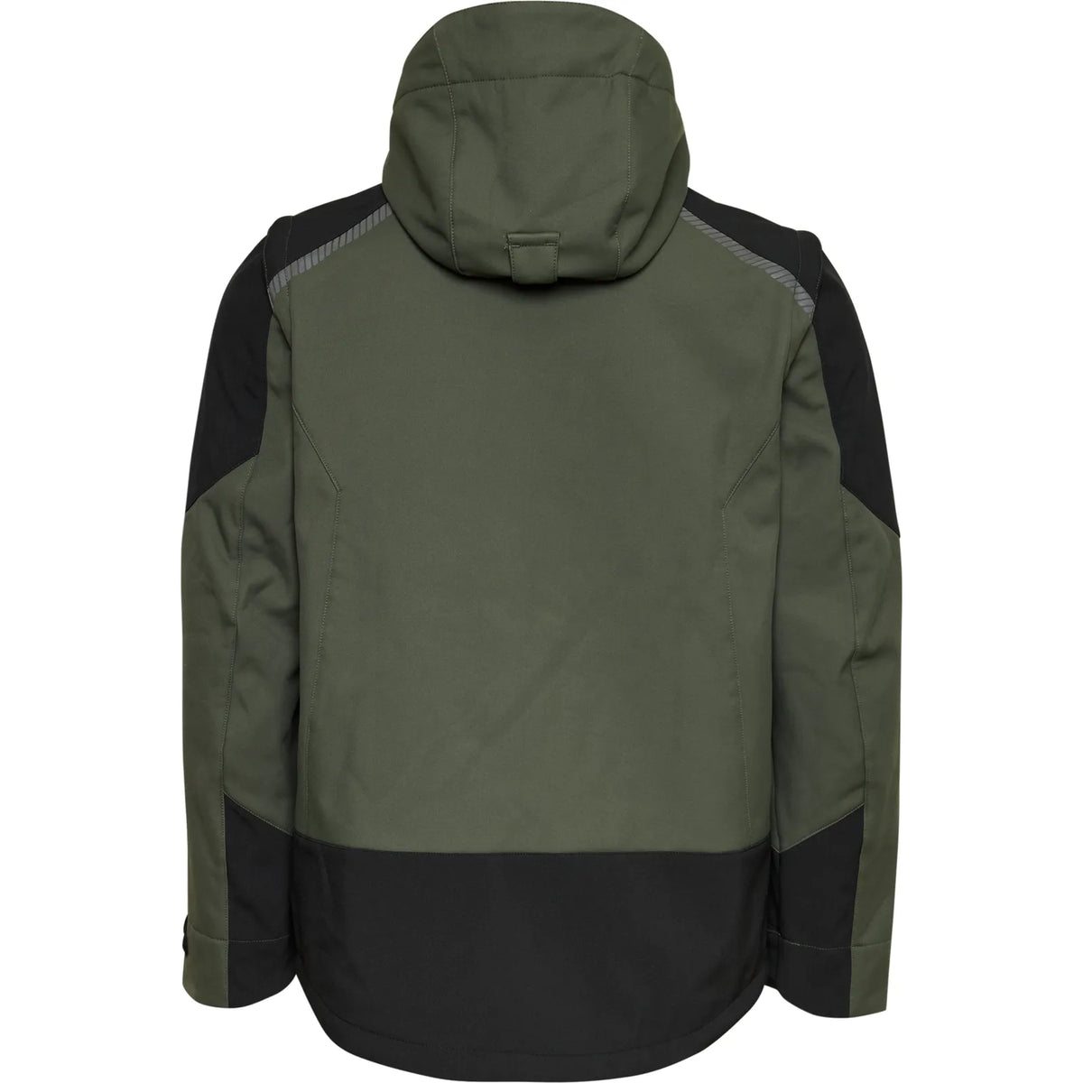 ELKA Rainwear - Working Xtreme Softshell Jacket with detachable sleeves - Olive/Black