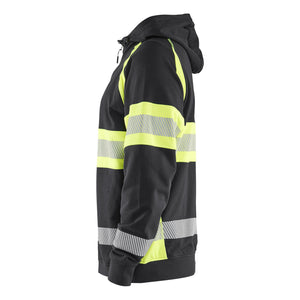 Blaklader BLAKLADER 35521158 Hi Vis Hoodie Hi Vis Reflective Hoodie Work Sweatshirt MEN - 100% Cotton - 355211589933_CL