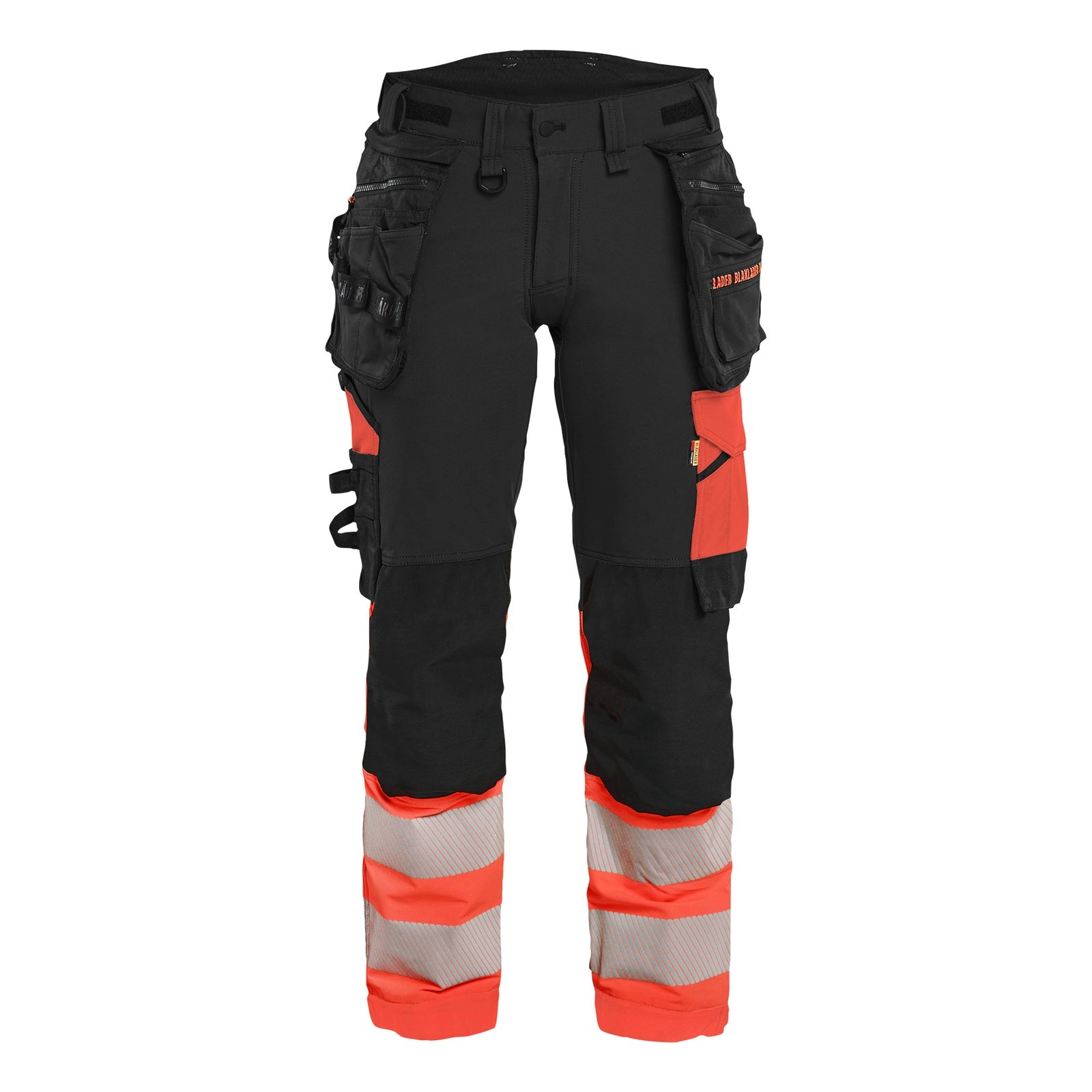 Blaklader BLAKLADER 70251648 Women's Hi Vis trousers 4 way stretch Hi Vis Reflective Work Trousers Women - double weave - 702516489955