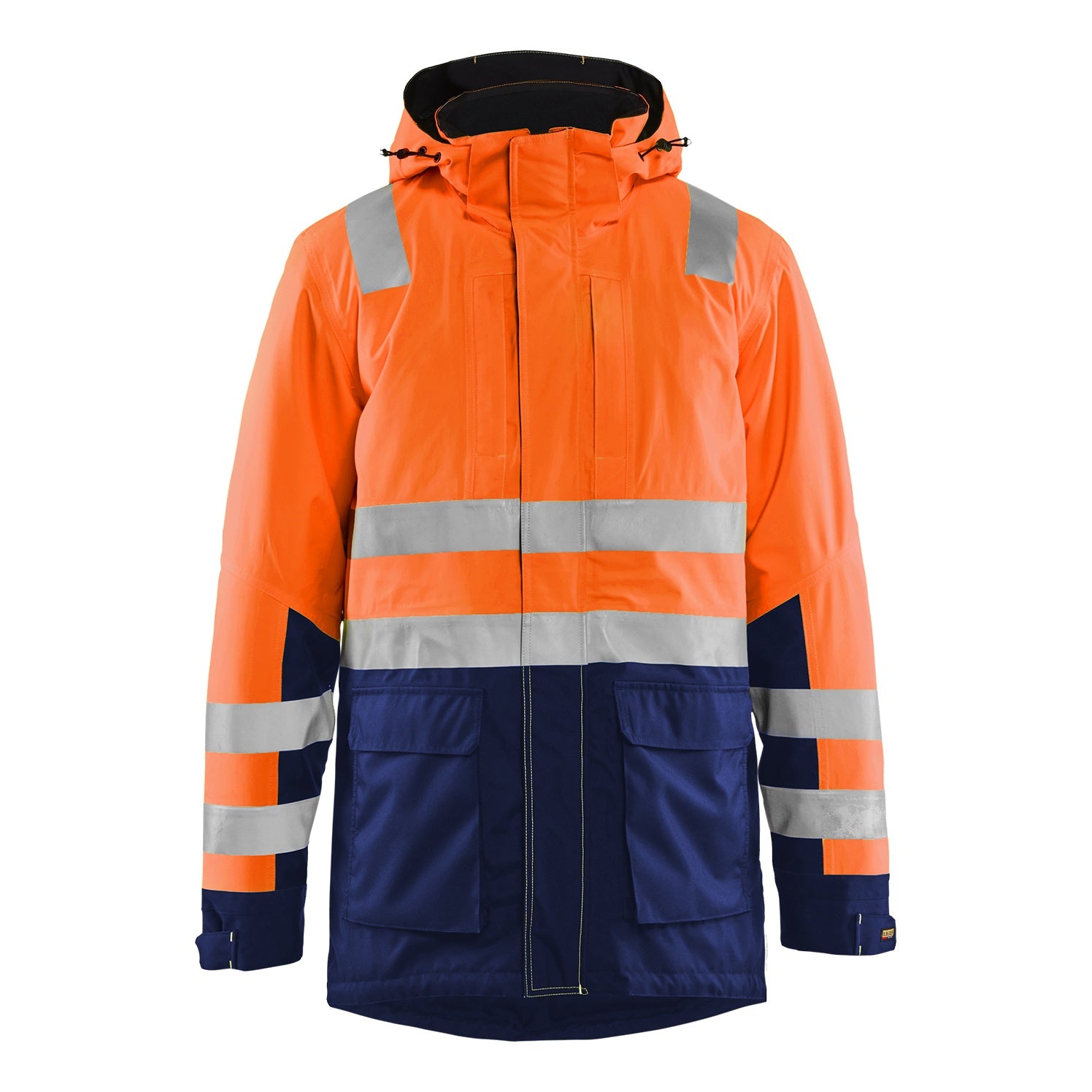 Blaklader BLAKLADER 44951987 Winter Parka Hi vis Hi Vis Reflective Parka Work Jacket MEN - Waterproof - 449519875389