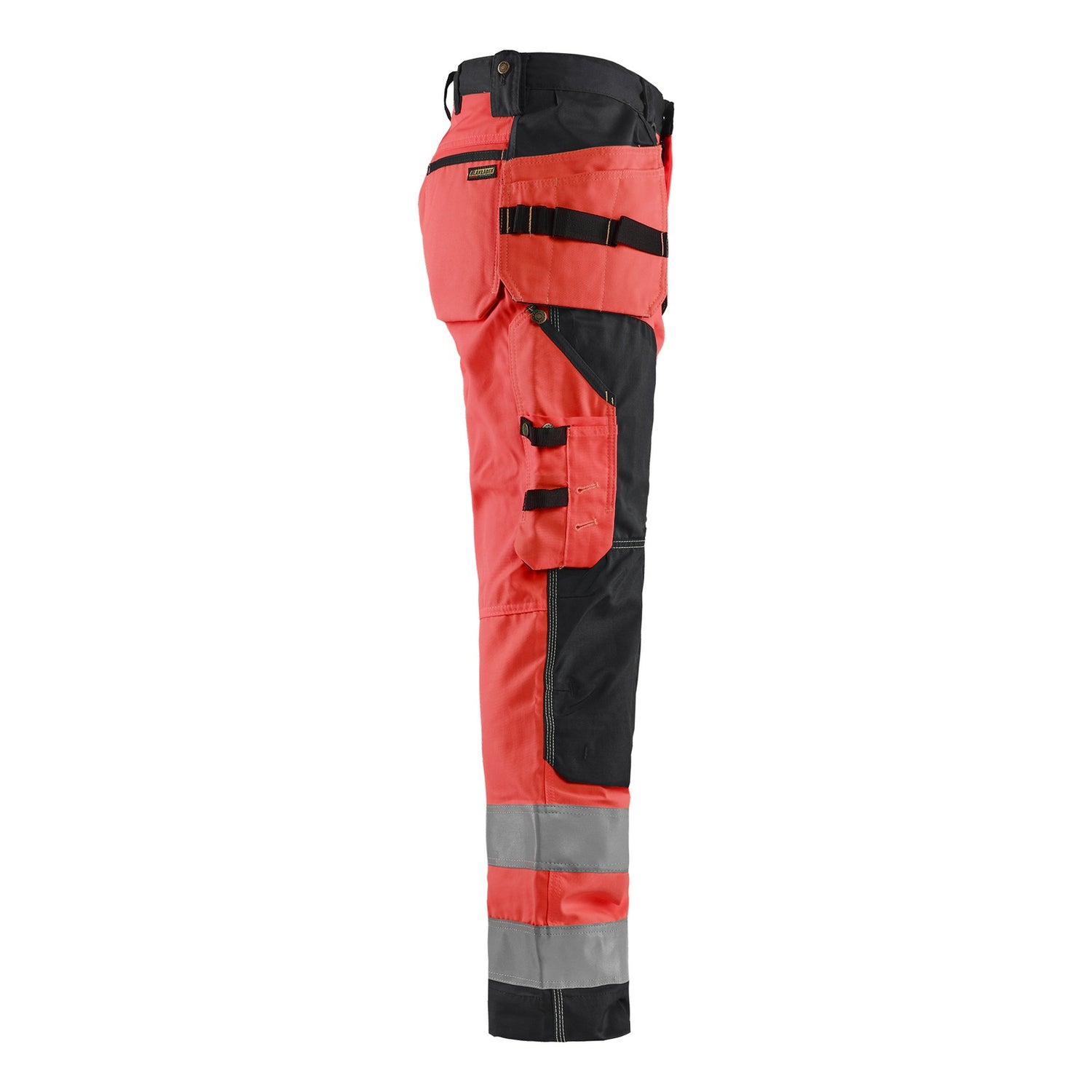 Blaklader BLAKLADER 15681811 | Hi Vis craftsman trousers Hi Vis Reflective Work Trousers Men - Twill Fabric - 156818115599_CR