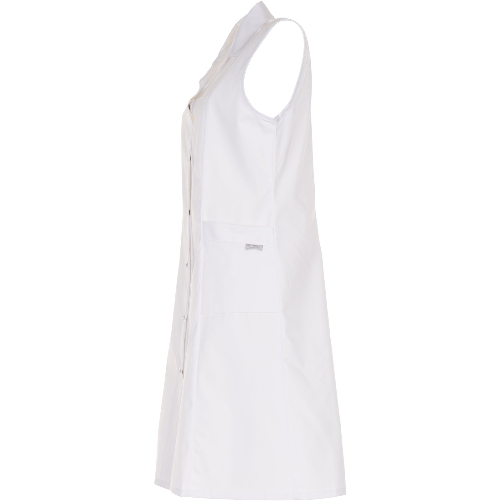 Planam Ladies Coat sleeveless pure white - Model view 4