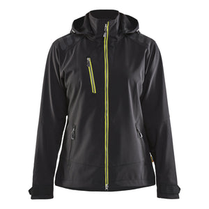 Blaklader BLAKLADER 47192513 Women's Softshell jacket Hi Vis Reflective Softshell Work Jacket WOMEN - Waterproof - 471925139933
