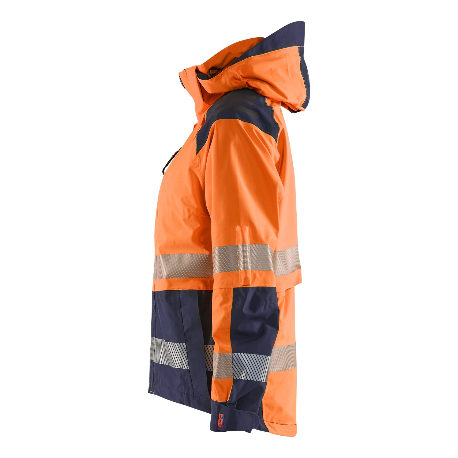 Blaklader BLAKLADER 44361987 Women’s Hi Vis Shell Jacket Hi Vis Reflective Shell Work Jacket WOMEN - Waterproof - 443619875389_CL
