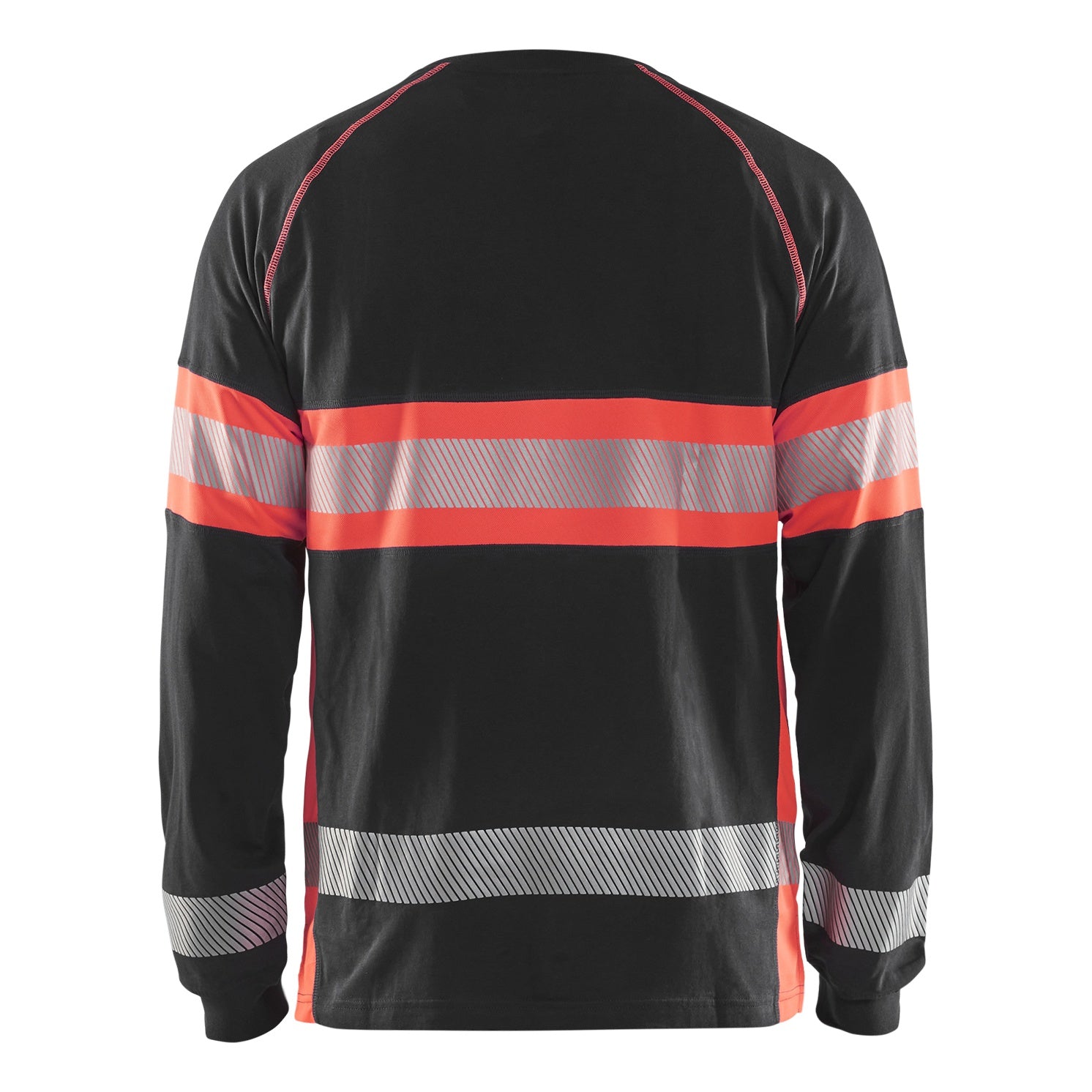 Blaklader BLAKLADER 35101030 Hi Vis Long Sleeved T Shirt Hi Vis Reflective Long Sleeve Work T-Shirt MEN - 100% Cotton - 351010309955_2
