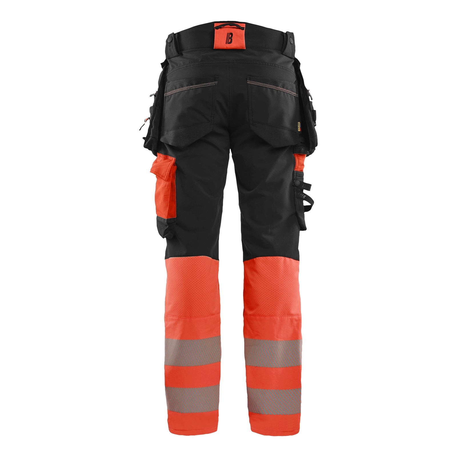 Blaklader BLAKLADER 11251648 Hi Vis Trousers 4 Way Stretch Hi Vis Reflective Work Trousers Men - Double Weave - 112516489955_2