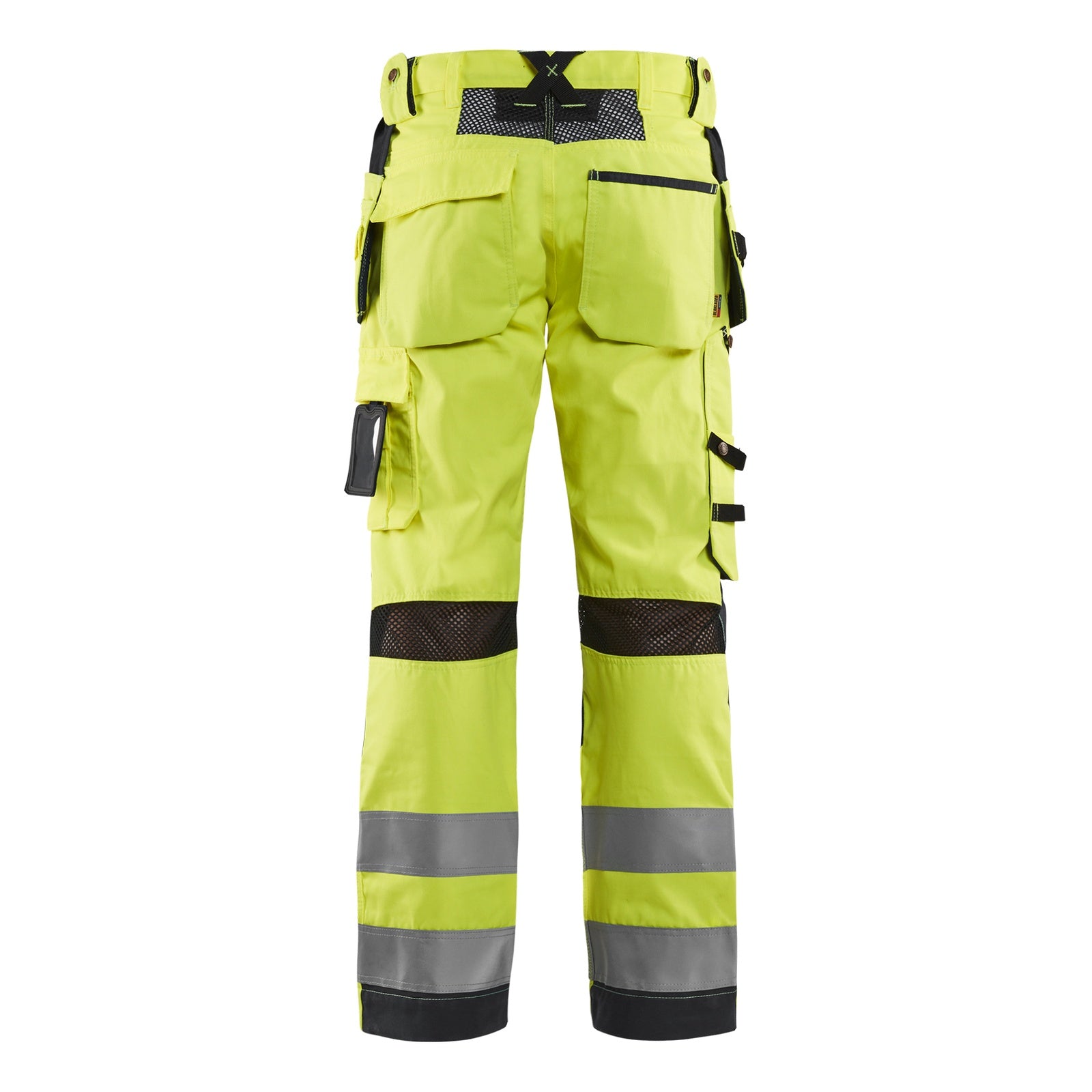 Blaklader BLAKLADER 15651811 | Ventilated Hi Vis trousers Hi Vis Reflective Work Trousers Men - Mesh Panels - 156518113399_2