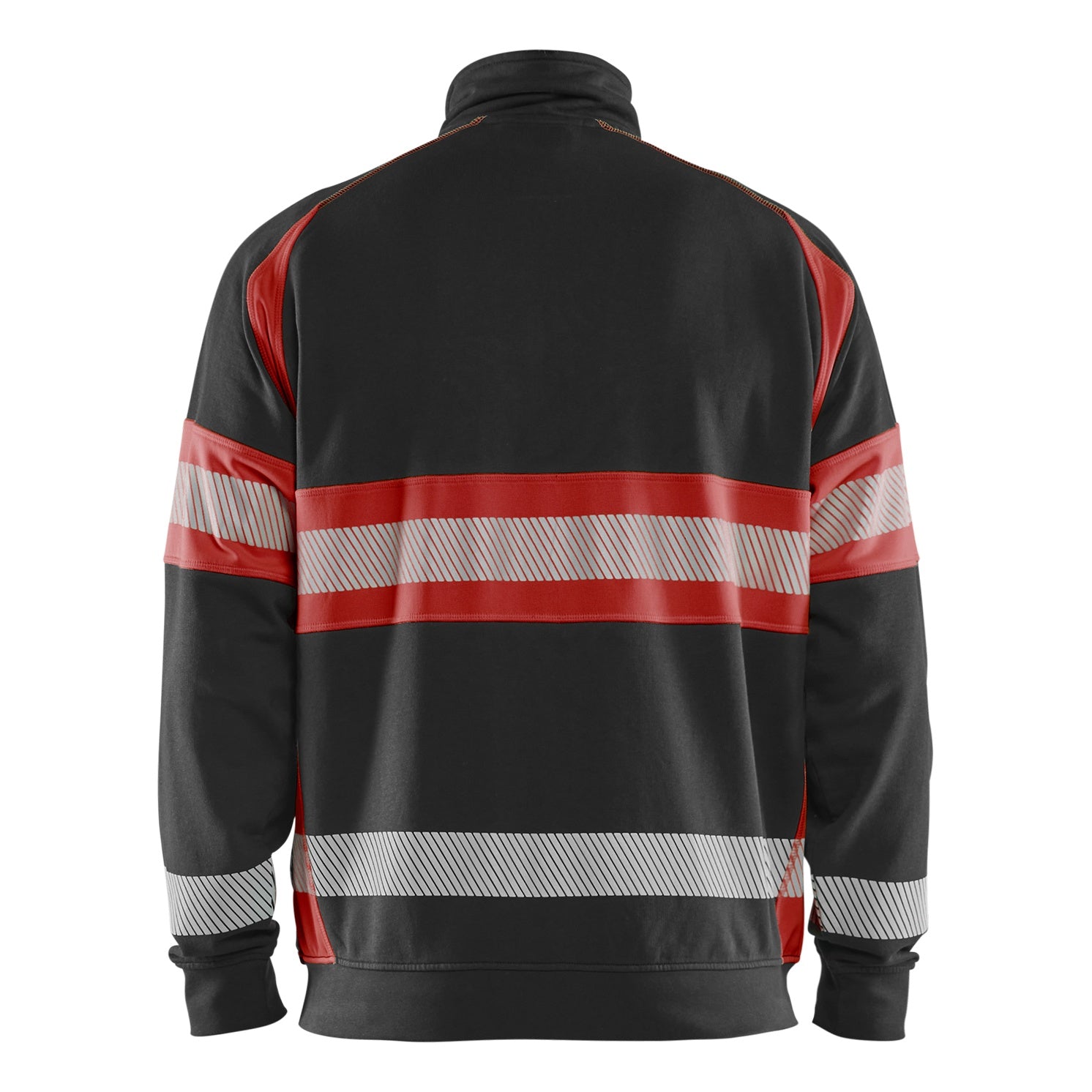 Blaklader BLAKLADER 35511158 Hi Vis Sweater Hi Vis Reflective Full-zip Work Sweatshirt MEN - 100% Cotton - 355111589955_2