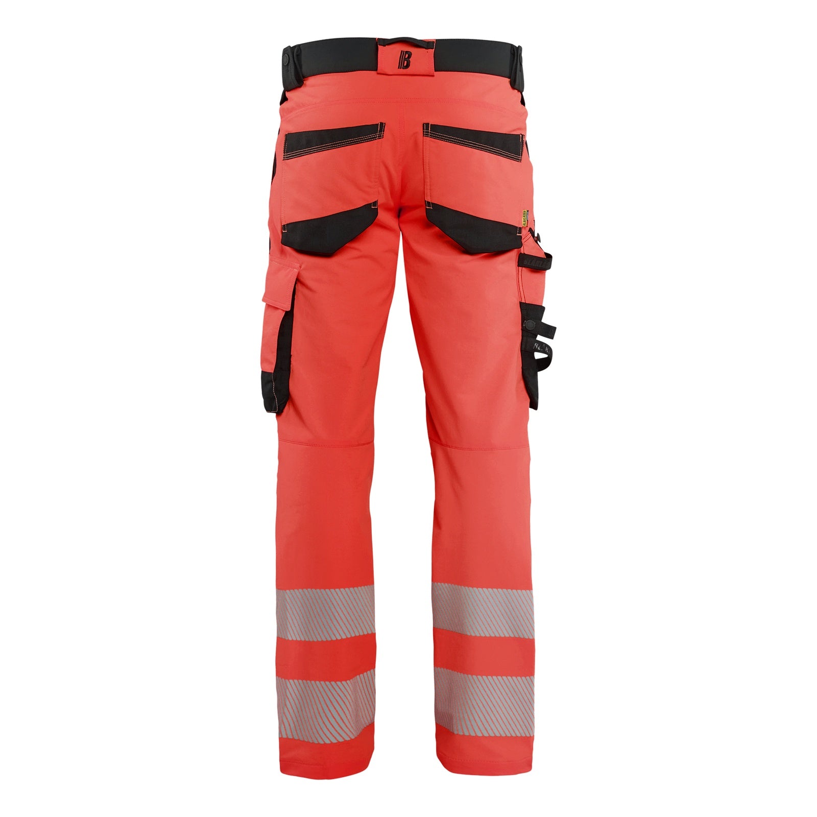 Blaklader BLAKLADER 11241648 Hi Vis Trousers 4 Way Stretch Hi Vis Reflective Work Trousers Men - double weave - 112416485599_2