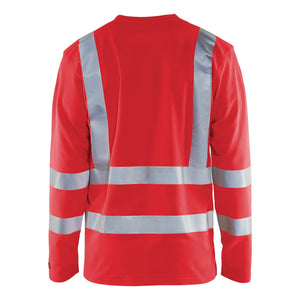 Blaklader BLAKLADER 33811070 Hi Vis UV Long Sleeved T shirt Hi Vis Reflective Long Sleeve Work T-Shirt MEN - UV Protection - 338110705500_2
