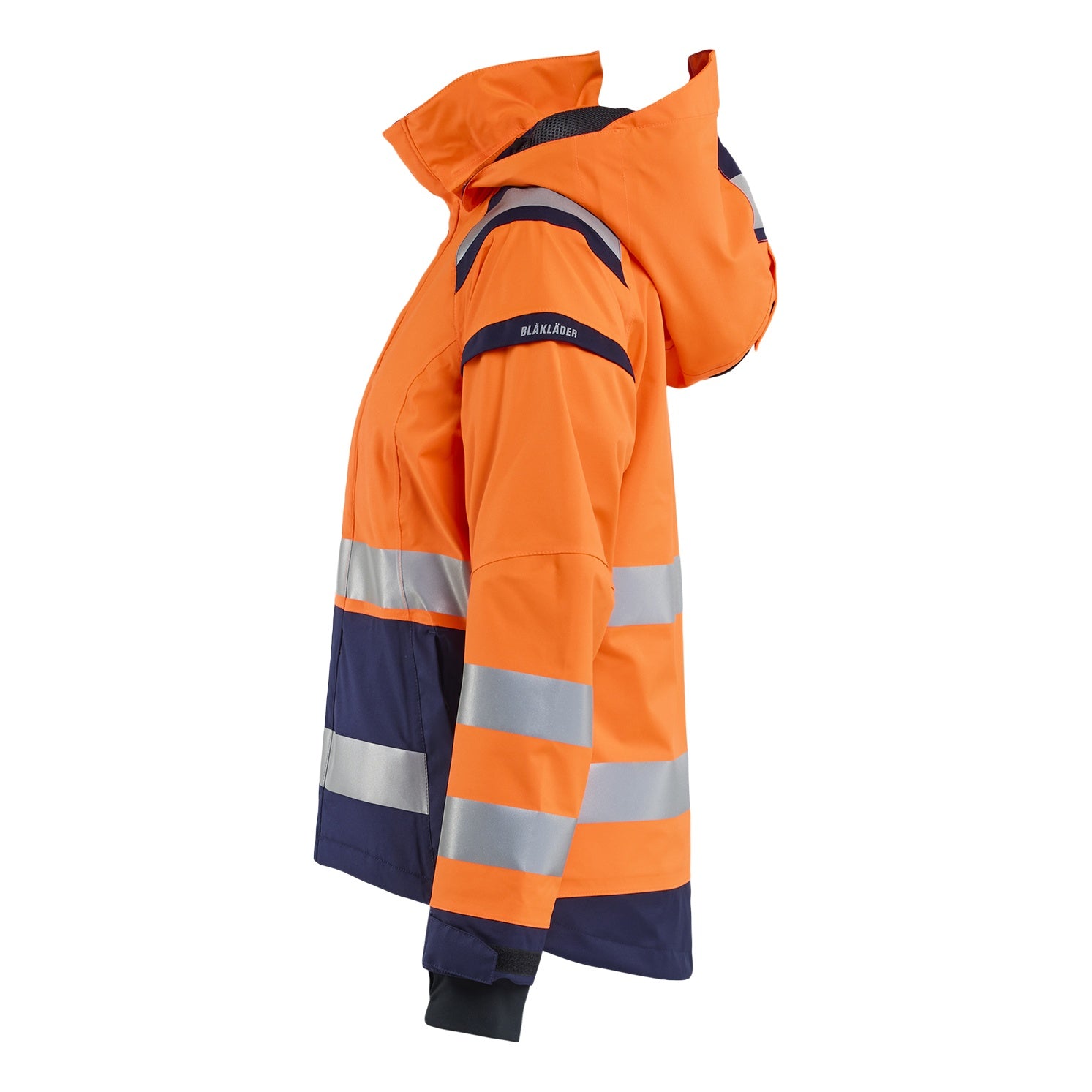 Blaklader BLAKLADER 49041987 Women's Hi Vis Shell Jacket Hi Vis Reflective Shell Work Jacket WOMEN - Waterproof - 490419875389_CL