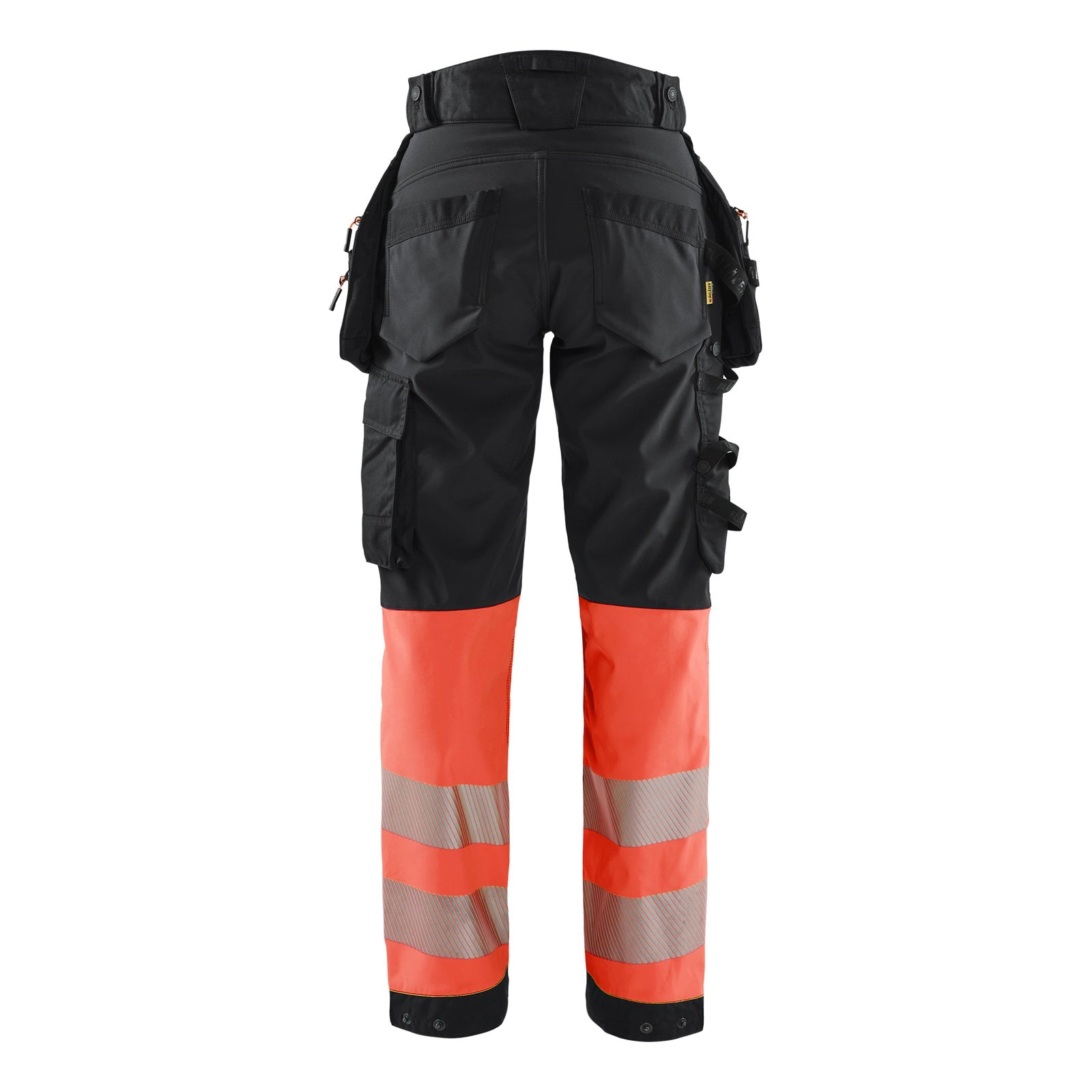 Blaklader BLAKLADER 71142513 | Women's Hi Vis softshell trousers Hi Vis Reflective Work Trousers Women - Waterproof - 711425139955_2