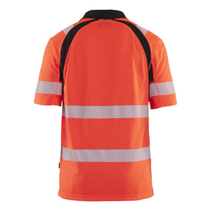 Blaklader BLAKLADER 35951013 HI VIS UV PROTECTED POLO SHIRT Hi Vis Reflective Short Sleeve Work Polo MEN - 100% Polyester - 359510135599_2