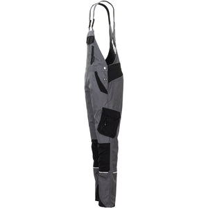 Planam Norit Women's dungarees slate/black - Model view 4