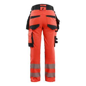 Blaklader BLAKLADER 70221648 Women's Hi Vis trousers 4 way stretch Hi Vis Reflective Work Trousers Women - double weave - 702216485599_2