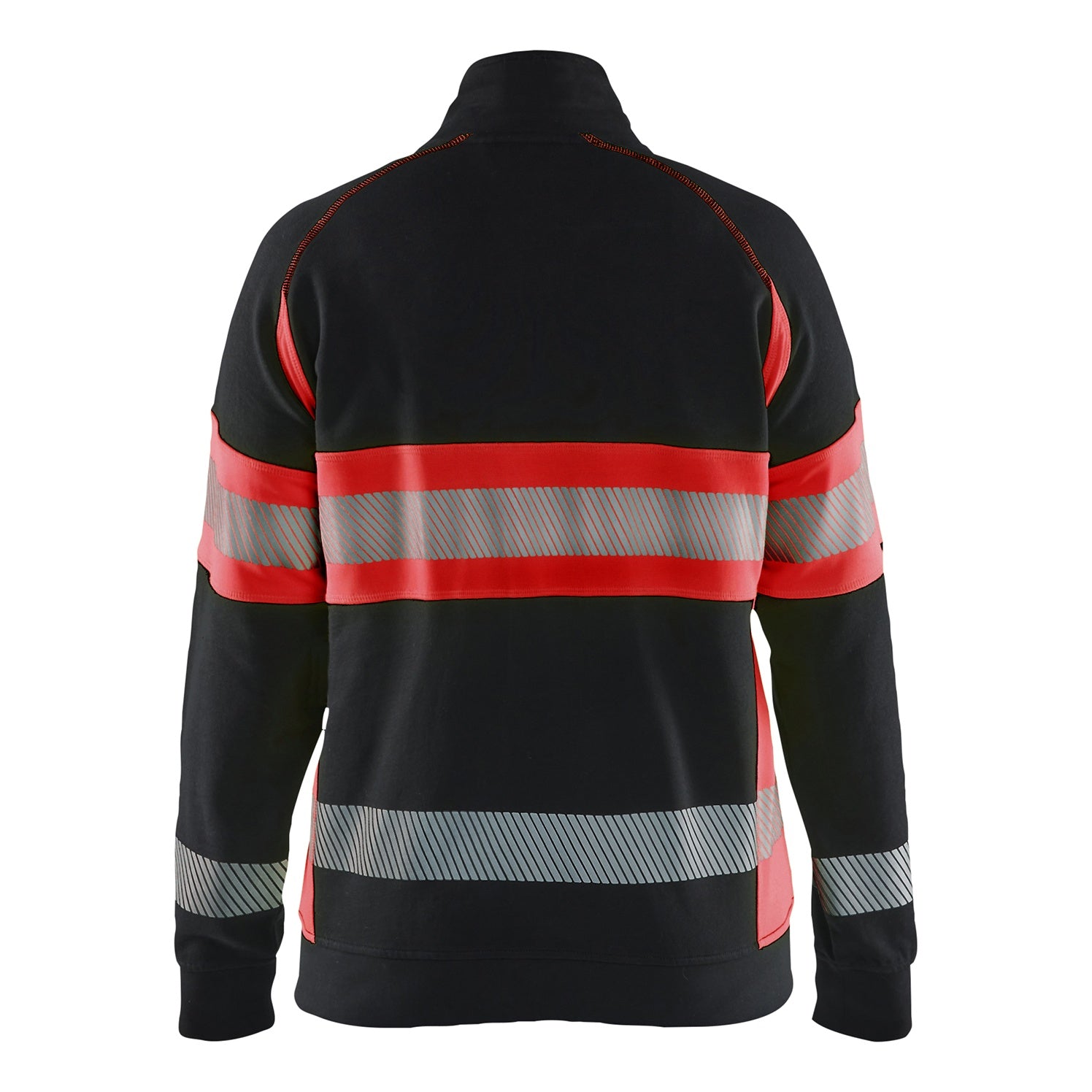 Blaklader BLAKLADER 35051158 Hi Vis Reflective Full-zip Work Sweatshirt WOMEN - 100% Cotton - 350511589955_2