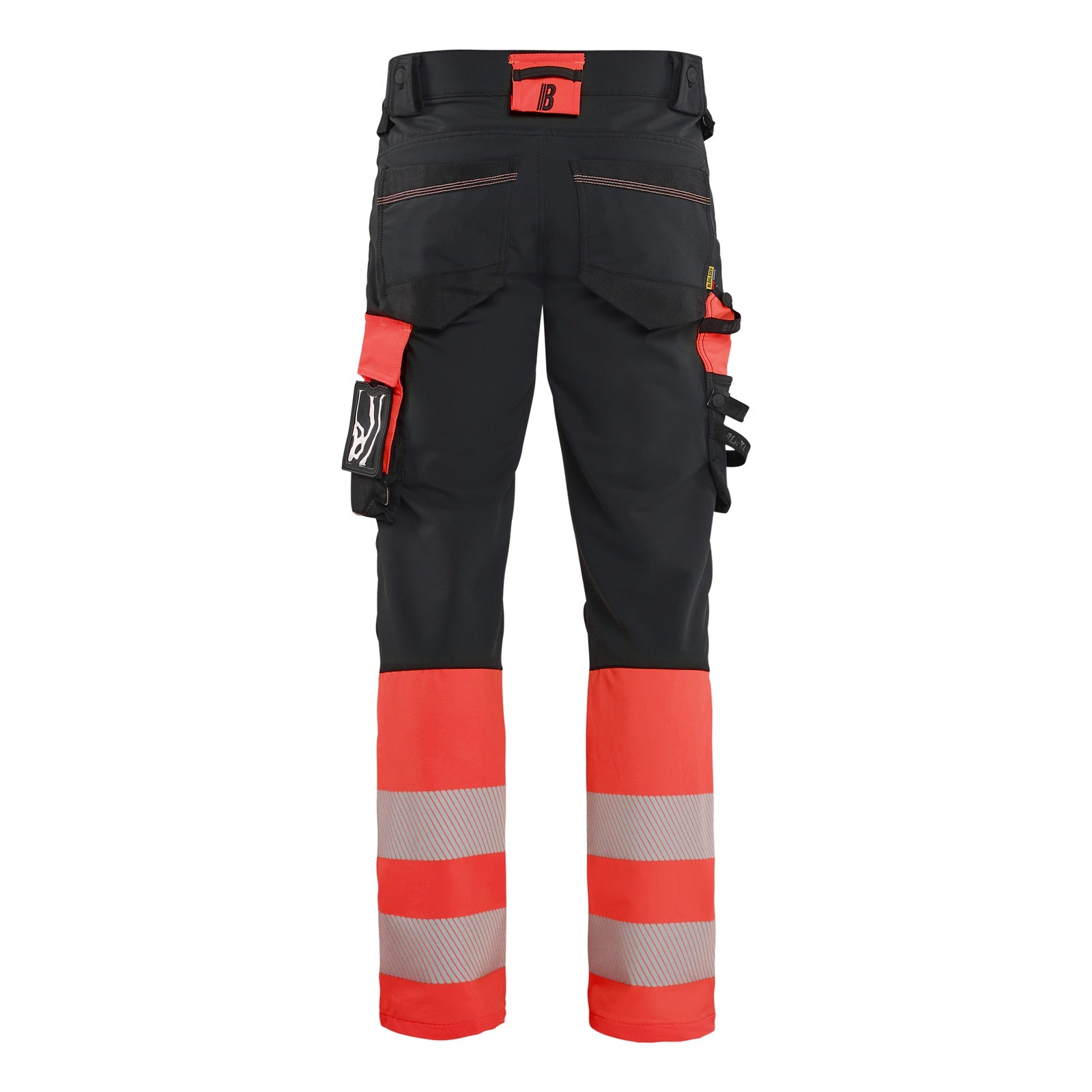 Blaklader BLAKLADER 11261648 | Hi Vis Trousers 4 Way Stretch Hi Vis Reflective Work Trousers Men - double weave - 112616489955_2