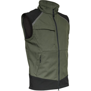 ELKA Rainwear - Working Xtreme Softshell Jacket with detachable sleeves - Olive/Black