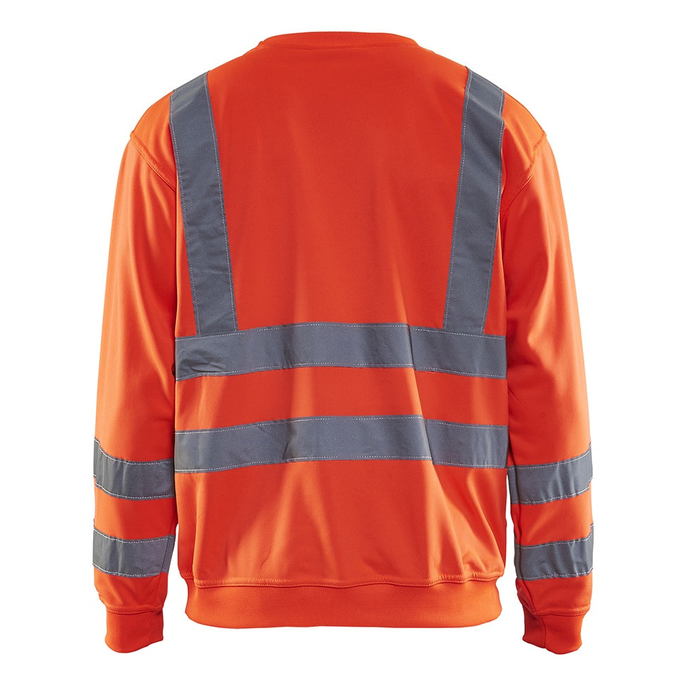 Blaklader BLAKLADER 33411974 Hi Vis Reflective Work Sweatshirt MEN - 100% Polyester - 334119745500_CB