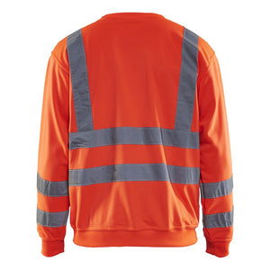 Blaklader BLAKLADER 33411974 Hi Vis Reflective Work Sweatshirt MEN - 100% Polyester - 334119745500_CB