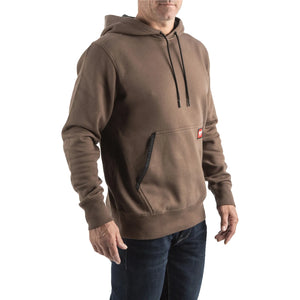 Milwaukee Midweight Hoodie WH MW - Brown