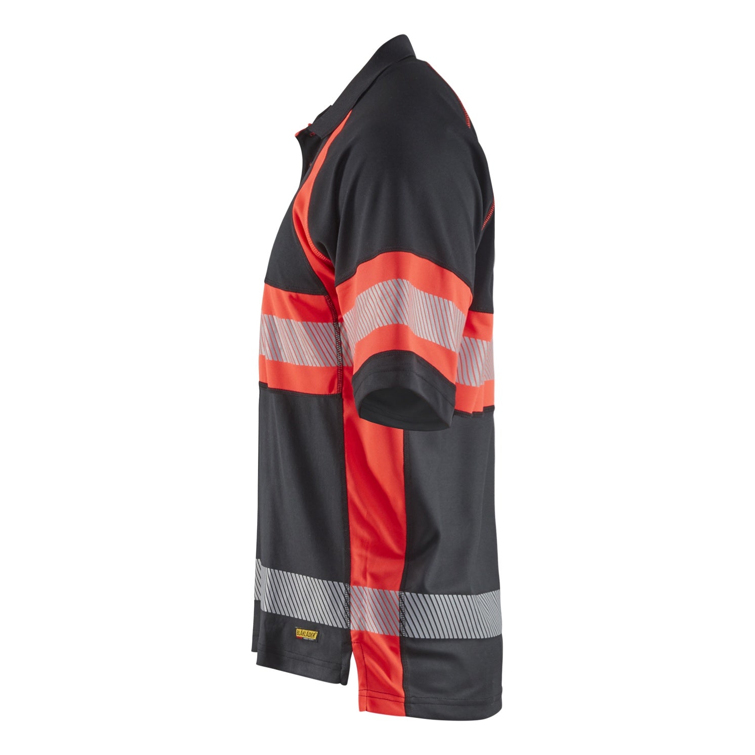 Blaklader BLAKLADER 33381051 Hi Vis Polo Shirt with UV protection Hi Vis Reflective Short Sleeve Work Polo MEN - 100% Polyester - 333810519955_CL