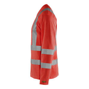 Blaklader BLAKLADER 33811070 Hi Vis UV Long Sleeved T shirt Hi Vis Reflective Long Sleeve Work T-Shirt MEN - UV Protection - 338110705500_CL