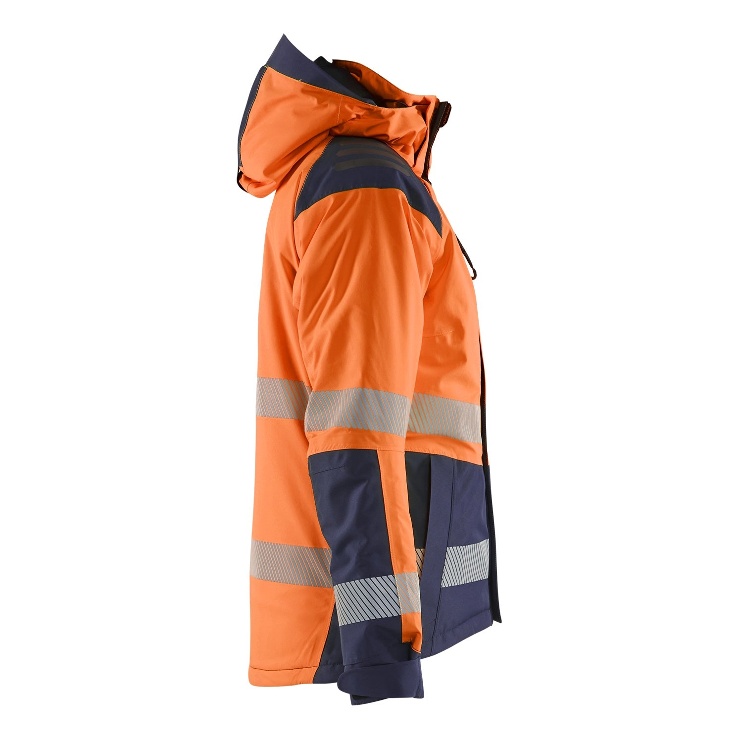 Blaklader BLAKLADER 44561987 Women’s Hi Vis Winter Jacket Hi Vis Reflective Work Jacket WOMEN - Waterproof - 445619875389_CR