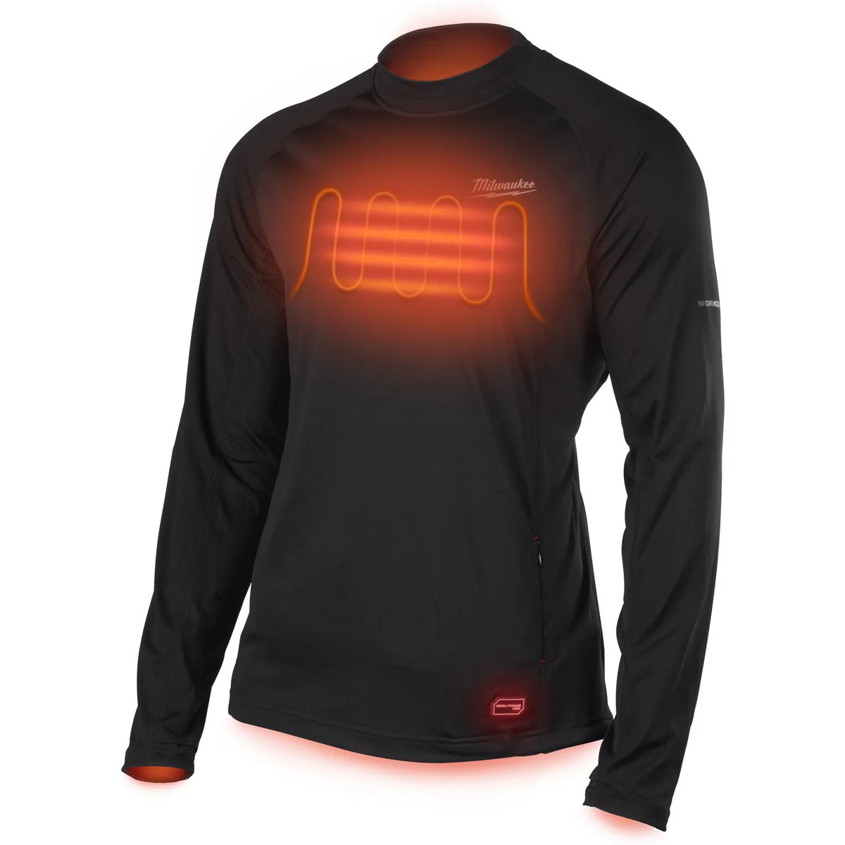 Milwaukee REDLITHIUM™ USB WORKSKIN™ Heated T-Shirt L4 HBLB - Black