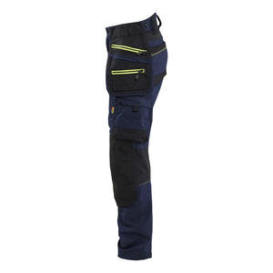 Blaklader BLAKLADER 71701149 | STRIKER Women's Craftsman Trousers with Stretch Work Trousers Women - Cordura Denim - 717011498633_CL