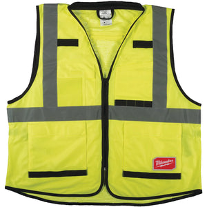 Milwaukee PREMIUM High-Visibility Vests - Yellow