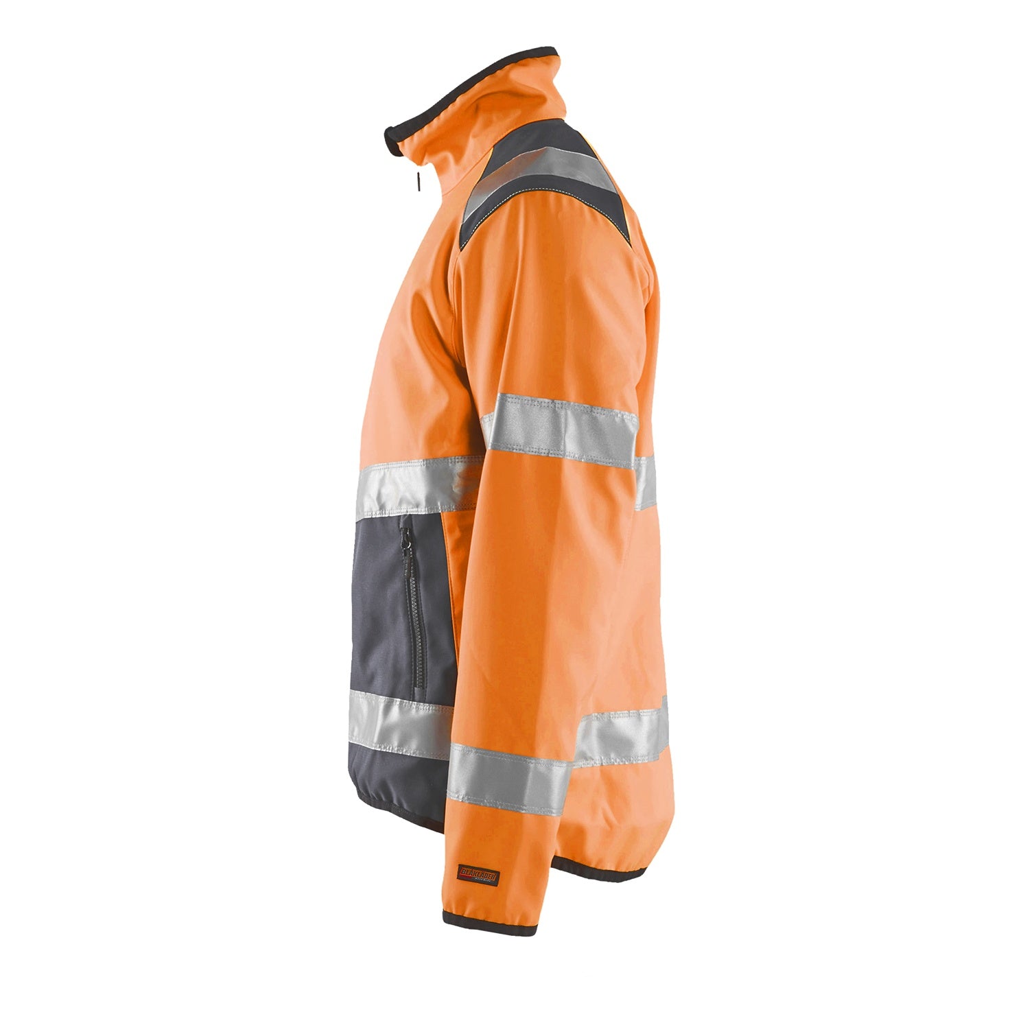 Blaklader BLAKLADER 48772516 Hi Vis Softshell Jacket Hi Vis Reflective Softshell Work Jacket MEN - Water Repellent - 487725165396_CL