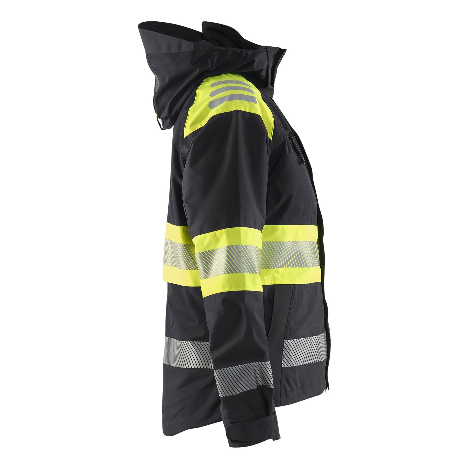 Blaklader BLAKLADER 44301977 WOMEN’S HI VIS SHELL JACKET Hi Vis Reflective Shell Work Jacket WOMEN - Waterproof - 443019779933_CR