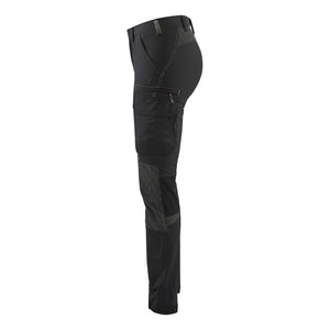 Blaklader BLAKLADER 71221645 | Women's 4 way stretch service trousers Work Trousers Women - double weave - 712216459998_CL
