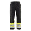 Blaklader BLAKLADER 15641811 | Hi Vis trousers Hi Vis Reflective Work Trousers Men - twill fabric - 156418119933