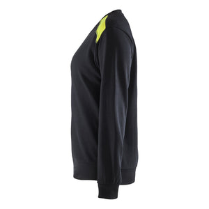 Blaklader BLAKLADER 34081158 WOMEN'S SWEATSHIRT Hi Vis Reflective Work Sweatshirt WOMEN - 100% Cotton - 340811589933_CL