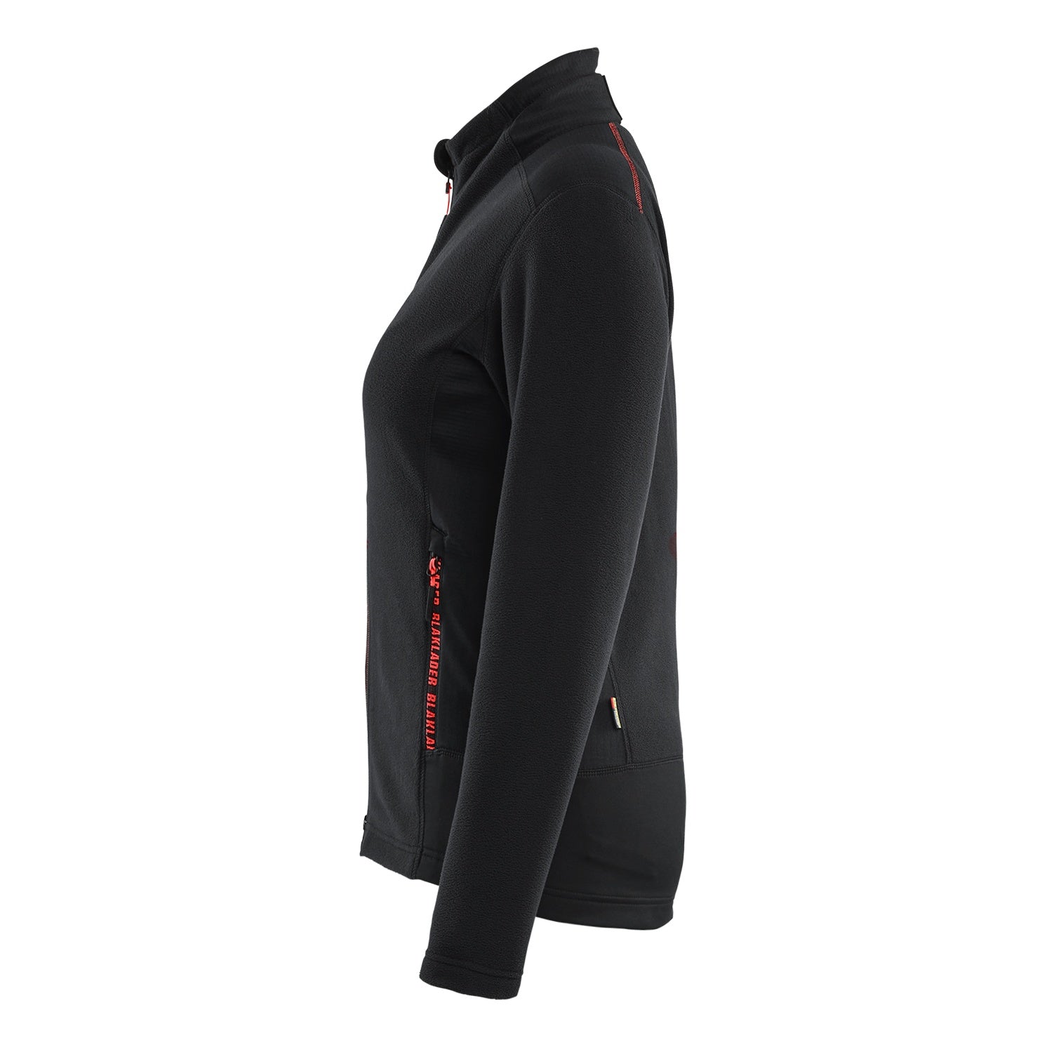 Blaklader BLAKLADER 47661010 Women's Microfleece Jacket Hi Vis Reflective Work Jacket WOMEN - Antipilling - 476610109956_CL