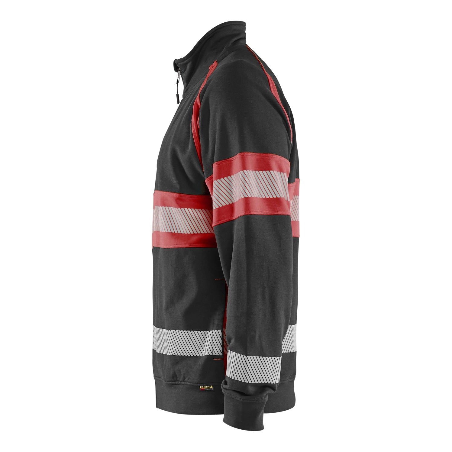 Blaklader BLAKLADER 35511158 Hi Vis Sweater Hi Vis Reflective Full-zip Work Sweatshirt MEN - 100% Cotton - 355111589955_CL