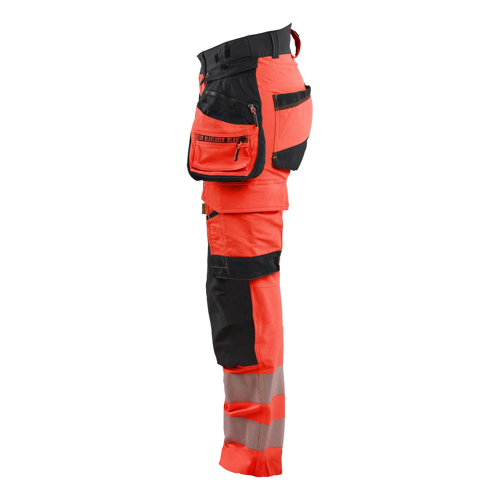 Blaklader BLAKLADER 70221648 Women's Hi Vis trousers 4 way stretch Hi Vis Reflective Work Trousers Women - double weave - 702216485599_CL