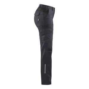 Blaklader BLAKLADER 71441832 Women's industry trousers stretch Hi Vis Reflective Work Trousers Women - twill fabric - 714418329699_CR
