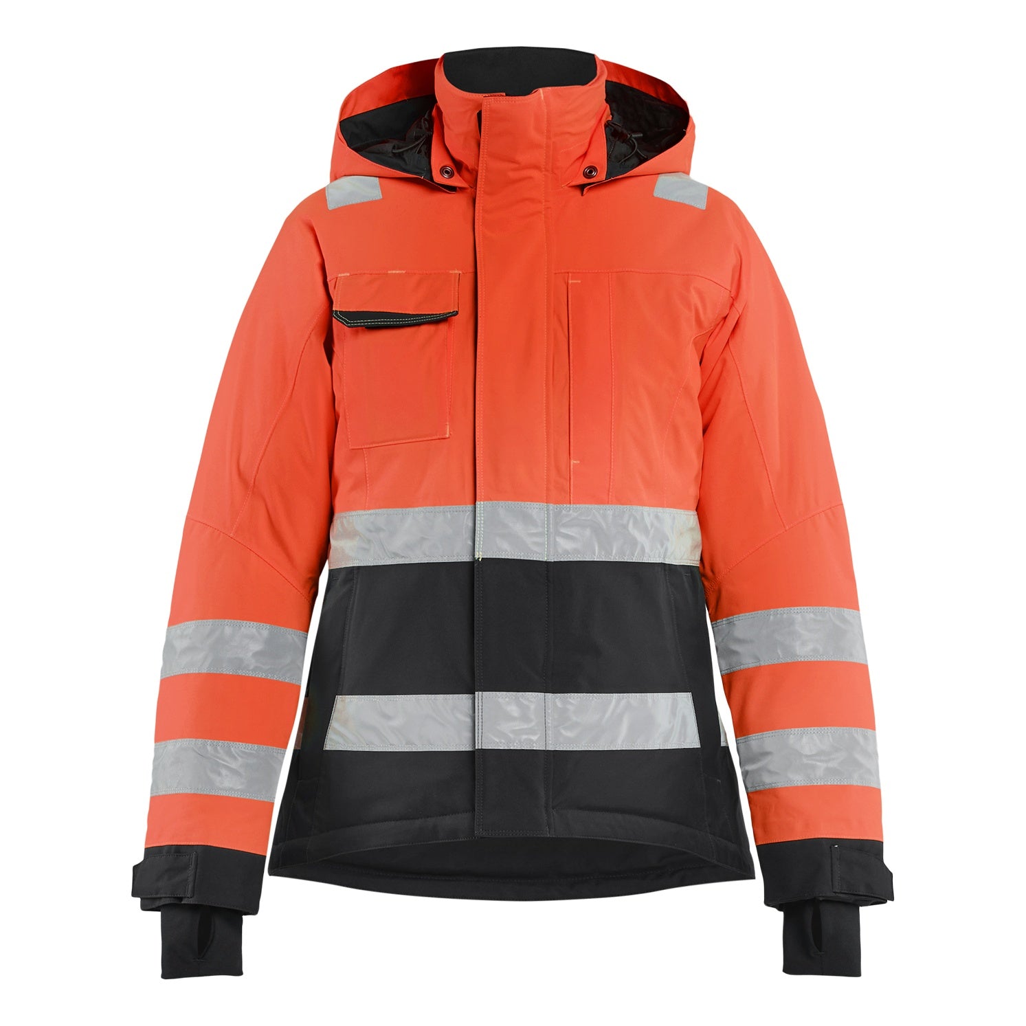 Blaklader BLAKLADER 48721987 Women's Hi Vis Winter Jacket Hi Vis Reflective Work Jacket WOMEN - Waterproof - 487219875599