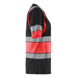 Blaklader BLAKLADER 34101030 Women’s Hi Vis T Shirt Hi Vis Reflective Short Sleeve Work T-Shirt WOMEN - 100% Cotton - 341010309955_CR